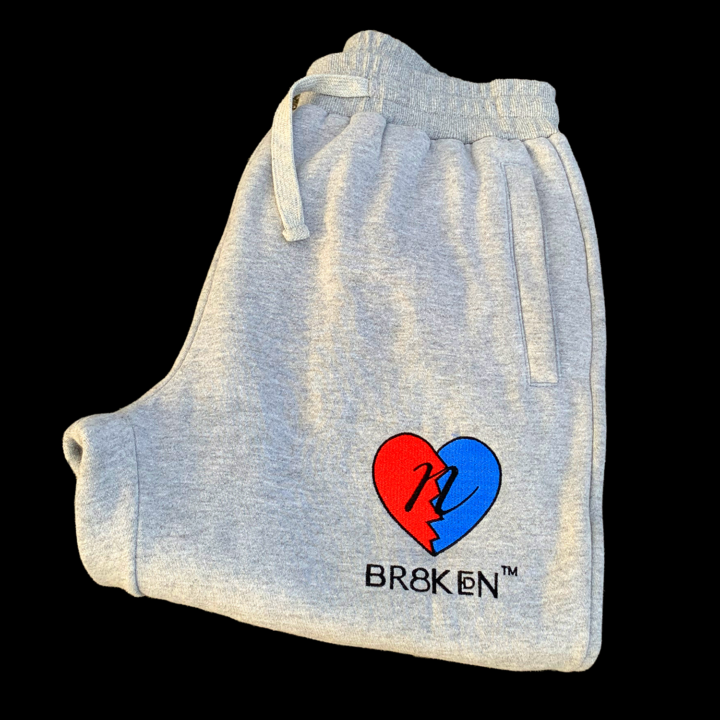 BR8KEDN® SWEATPANTS – HEATHER GREY